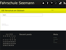 Tablet Screenshot of fahrschule-seemann.com